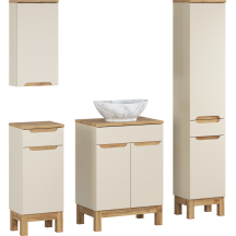 Zestaw mebli do łazienki SET-BAC 60 HC LC BALI CASHMERE Podstawowe