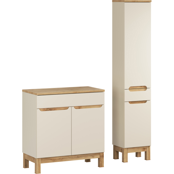 Zestaw mebli do łazienki SET-BAC 80 HC BALI CASHMERE Podstawowe