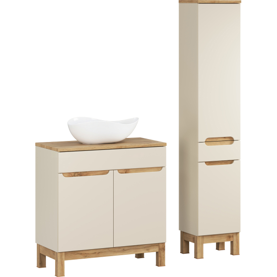 Zestaw mebli do łazienki SET-BAC 80 HC BALI CASHMERE Podstawowe