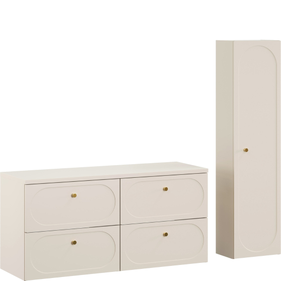 Zestaw mebli do łazienki SET-DS 120 HC DONNA SAND Podstawowe