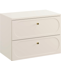 Szafka łazienkowa wisząca z blatem 80 cm DONNA SAND Podstawowe