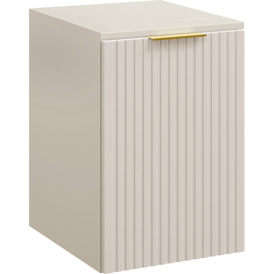 Szafka łazienkowa wisząca z blatem i koszem na pranie 40 cm ADEL CASHMERE Podstawowe