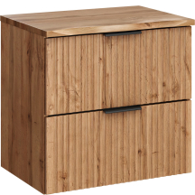 Szafka łazienkowa wisząca z blatem 60 cm ADEL OAK Podstawowe