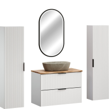 Zestaw mebli do łazienki SET-ADW 80 HC ADEL WHITE Podstawowe