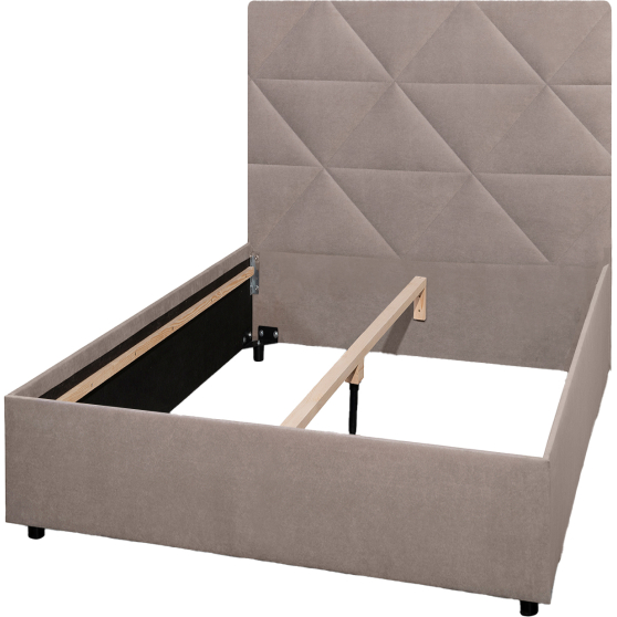 Łóżko tapicerowane 120 x 200 FRO CARO Podstawowe (1)