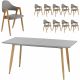 Kolor: Zestaw stół RUTEN + krzesła K-247 Podstawowe (4)