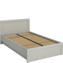 Łóżko 120 x 200 ze stelażem i pojemnikiem Kaszmir JAZZ Podstawowe