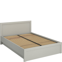 Łóżko 140 x 200 ze stelażem i pojemnikiem Kaszmir JAZZ Podstawowe