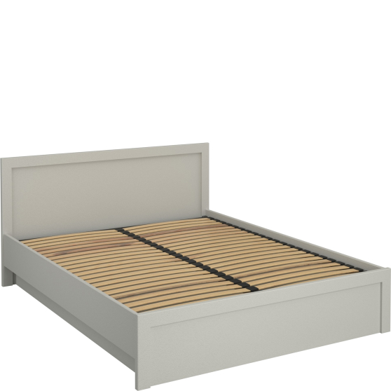 Łóżko 160 x 200 ze stelażem i pojemnikiem Kaszmir JAZZ Podstawowe