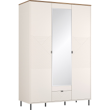 Szafa z lustrem trzydrzwiowa Kaszmir EVO Podstawowe