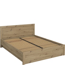 Łóżko 160 x 200 ze stelażem i pojemnikiem AYSON Podstawowe