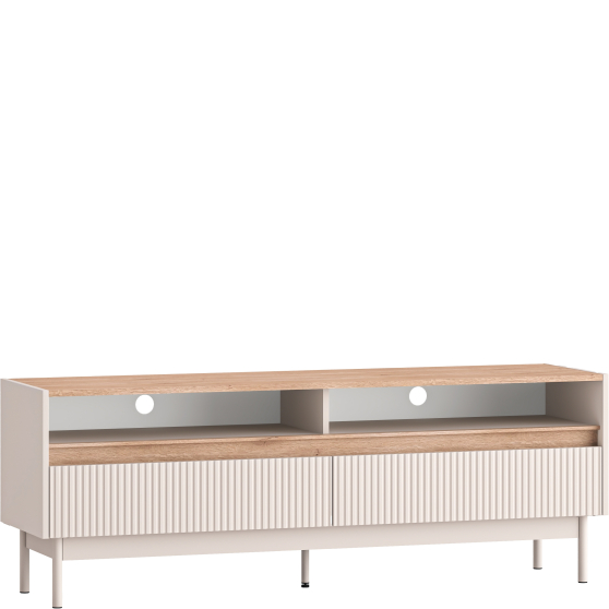 Szafka RTV pod telewizor z szufladami Kaszmir DUNEA Podstawowe