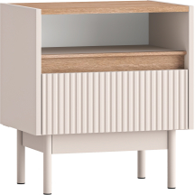 Szafka nocna z szufladą wysokie nóżki Kaszmir DUNEA Podstawowe