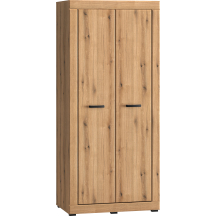 Dwudrzwiowa szafa do salonu Dąb Evoke DORA Podstawowe