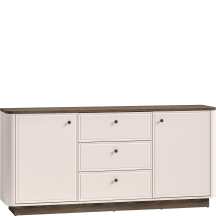 Komoda 180 2-drzwiowa 3 szuflady Kaszmir Mat VILAVIO Podstawowe