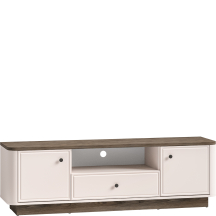 RTV Szafka pod telewizor z drzwiami i szufladą Kaszmir Mat VILAVIO Podstawowe