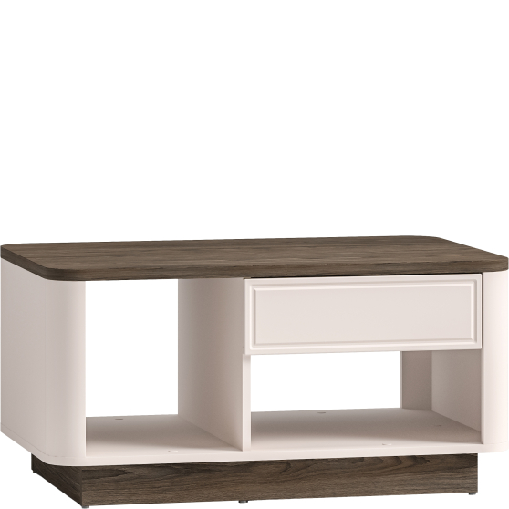 Stolik kawowy do salonu z szufladą Kaszmir Mat VILAVIO Podstawowe