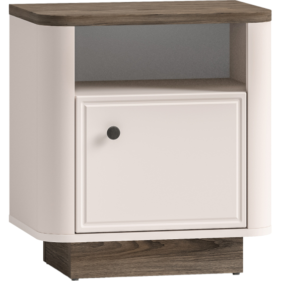 Szafka nocna z drzwiczkami Kaszmir Mat VILAVIO Podstawowe