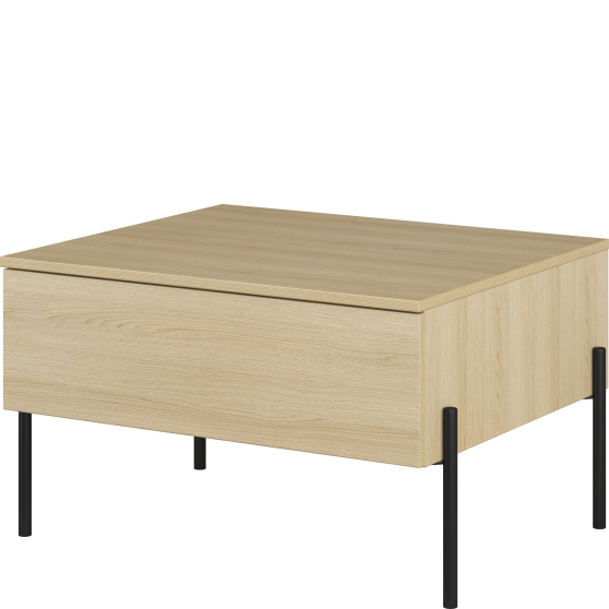 Stolik kawowy z szufladą Dąb Lindberg 24LGOG98 TYP-98 ORE Podstawowe