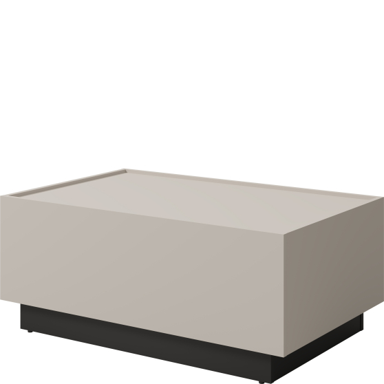 Stolik kawowy EKO rozsuwany Kaszmir / Czarny Onyx 24KWMJ96 TYP-96 Podstawowe