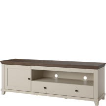 Szafka RTV duża 1 drzwi 1 szuflada Beż Jasny 24D1JU40 TYP-40 EVORA Podstawowe