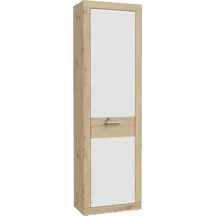 Szafa wąska 60 cm BCCS811-C830 Dąb Artisan / Biały BACCIO Podstawowe