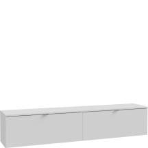 Szafka RTV wisząca 180 cm LBTT121-Z12 Biały Uni Mat LIBERTAD Podstawowe