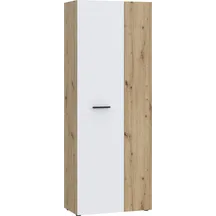 Szafa gospodarcza 70 cm MS264-C830 Dąb Artisan / Biały NET306 Podstawowe