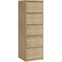 Komoda wysoka CHLK452-D30F Dąb Sonoma CHELSEA Podstawowe