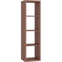 Regał wąski otwarty MXXR411-U72 Terakota NET106 Podstawowe