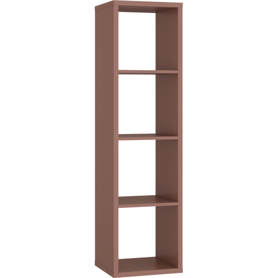 Regał wąski otwarty MXXR411-U72 Terakota NET106 Podstawowe