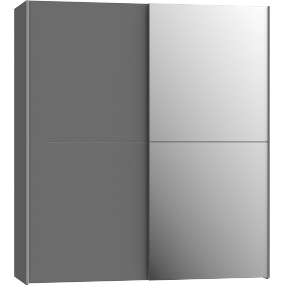 Szafa przesuwna KAIKAIS z lustrem 170 cm KAIS82241-U27 Podstawowe
