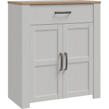 Szafka na buty z szufladą BHLD221-M482 Dąb Riviera / Modrzew Jasny Sibiu CHISBURY Podstawowe