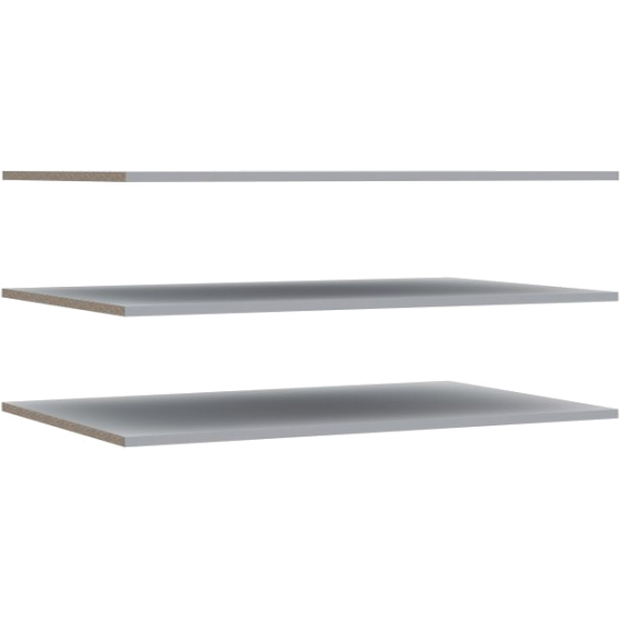Dodatkowe półki do szaf 3 szt - ALBD92-A06 Podstawowe