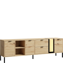 Szafka RTV 190 cm EV4a Artisan EVOLUTION Podstawowe