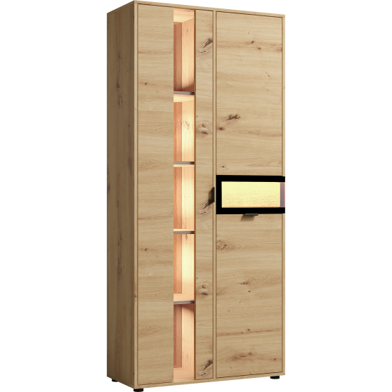 Witryna 90 cm z oświetleniem EV2 Artisan EVOLUTION Podstawowe