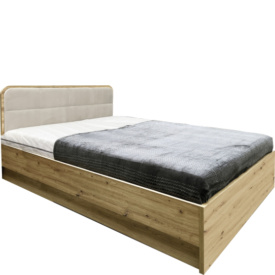 Łóżko 160 x 200 z pojemnikiem CA-1C Artisan / Cashmere CANADA Podstawowe