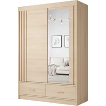 Szafa przesuwna dwudrzwiowa 150 cm z lustrem CANADA CA-11 Riva CANADA Podstawowe