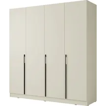 Szafa bez lustra DENVER 4-drzwiowa 200 cm DEN1 Cashmere Podstawowe