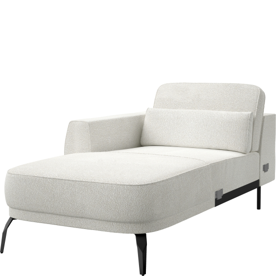 Otomana z jednym bokiem OT/B Lewa VELUMO Podstawowe