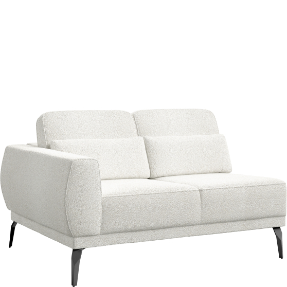 Kanapa 2/B z jednym bokiem Lewa VELUMO Podstawowe