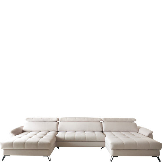 Duży narożnik w kształcie litery U LAGO V Uniwersalny Podstawowe