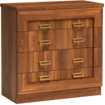 Komoda 90 cm z szufladami Dąb Stuletni T-1 TADEUSZ DĄB STULETNI Podstawowe