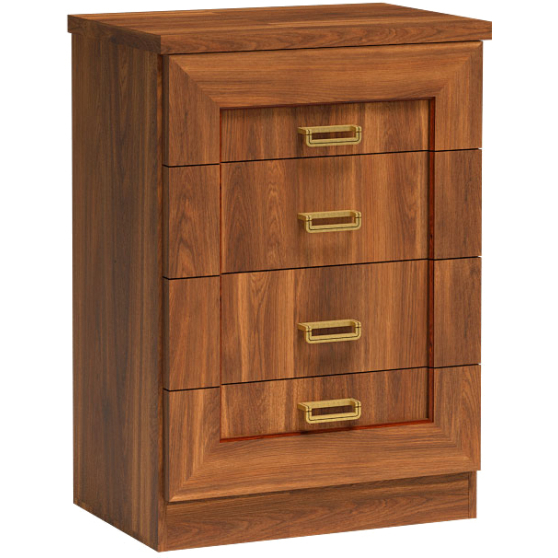 Wąska komoda z szufladami Dąb Stuletni T-4 TADEUSZ DĄB STULETNI Podstawowe