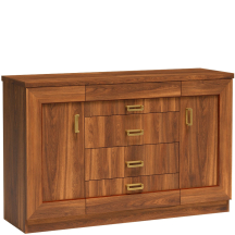 Szeroka komoda 140 cm Dąb Stuletni T-6 TADEUSZ DĄB STULETNI Podstawowe