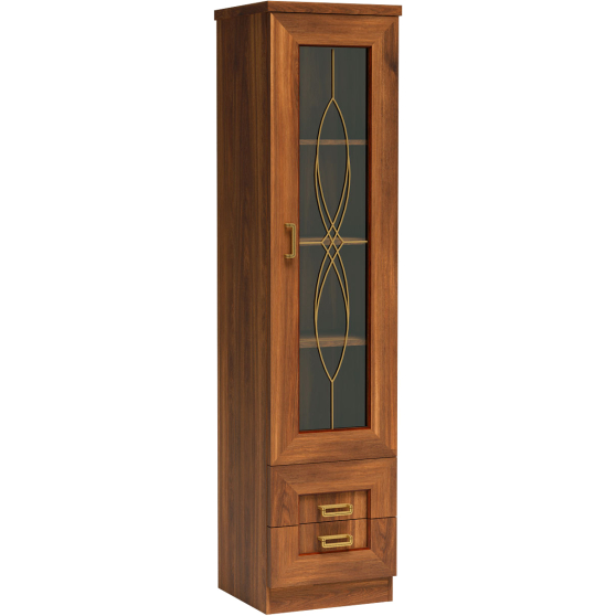 Witryna mała do salonu pojedyncza Dąb Stuletni T-10 TADEUSZ DĄB STULETNI Podstawowe