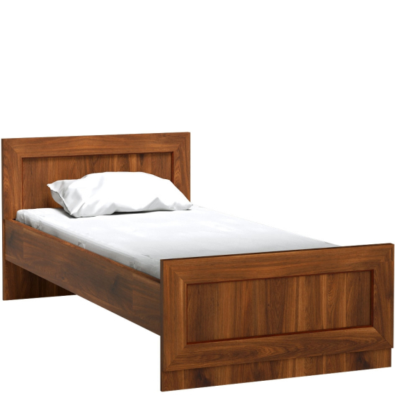 Łóżko 90 x 200 ze stelażem Dąb Stuletni T-21 TADEUSZ DĄB STULETNI Podstawowe