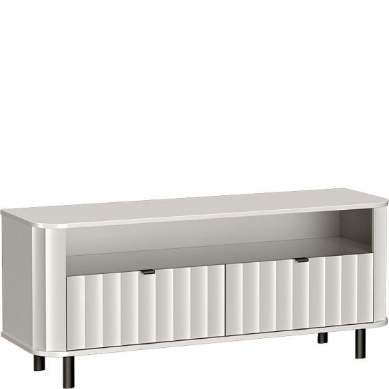 Biała szafka RTV pod telewizor NV-6 NOVADO BIAŁY Podstawowe