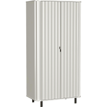 Szafa 2-drzwiowa do salonu NV-8 Biel Alpejska NOVADO BIAŁY Podstawowe