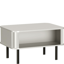 Nowoczesny stolik do salonu NV-10 Biel Alpejska NOVADO BIAŁY Podstawowe